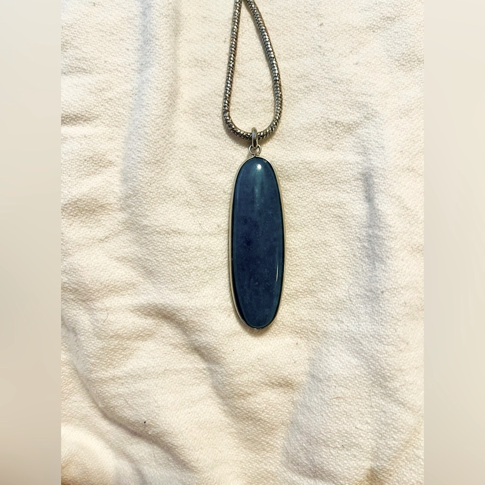Kenneth Cole Blue Stone Necklace